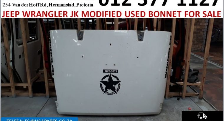 Jeep Wrangler JK modified used bonnets for sale for sale