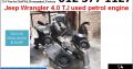 Jeep Wrangler 4.0 TJ used petrol engine for sale