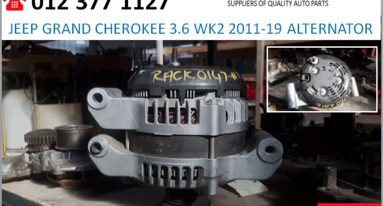 Jeep Grand Cherokee 3.6 WK2 2011-19 used alternator for sale