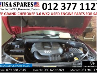 Jeep Grand Cherokee 3.6 WK2 2011-19 used engine parts for sale