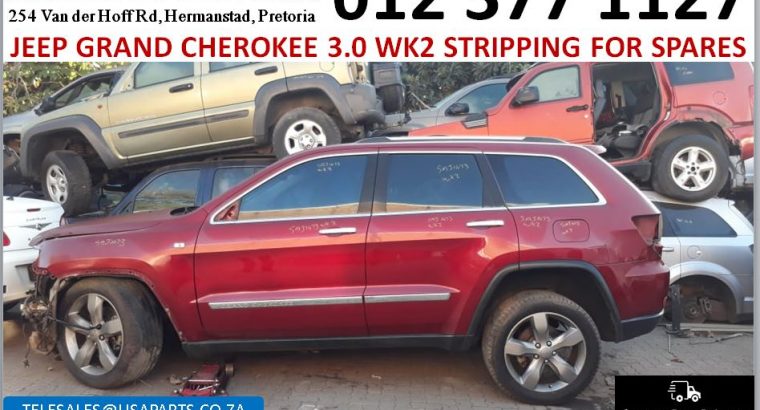 Jeep Grand Cherokee 3.0 Wk2 2011-2019 stripping for used spares