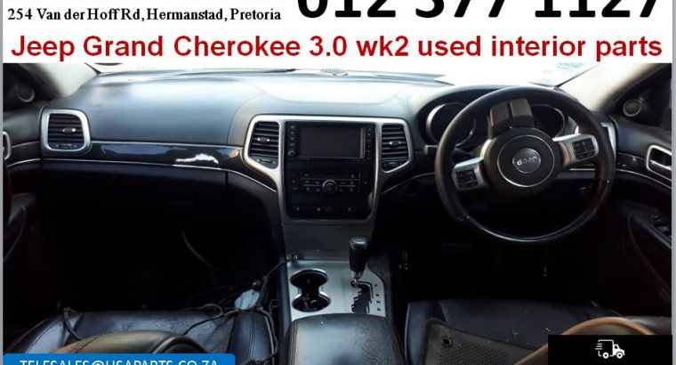 Jeep Grand Cherokee 3.0 WK2 2011-19 used interior parts for sale
