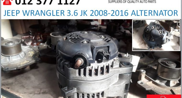 Jeep Wrangler 3.6 JK 2008-16 used alternator for sale