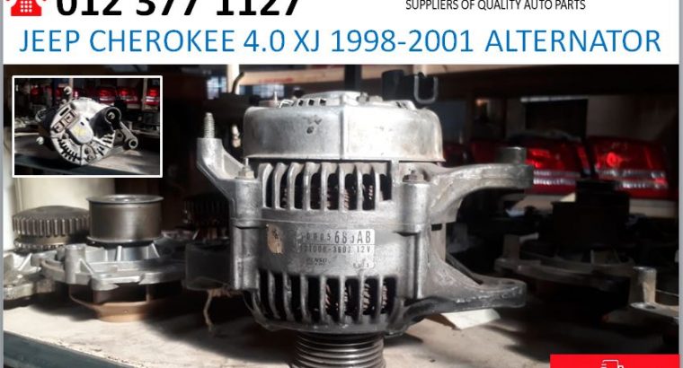 Jeep Cherokee 4.0 XJ 1998-01 used alternator for sale