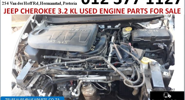 Jeep Cherokee 3.2 KL 2014-21 used engine parts for sale