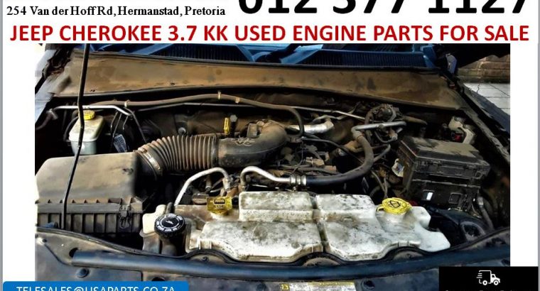 Jeep Cherokee 3.7 KK 2008-13 used engine parts for sale