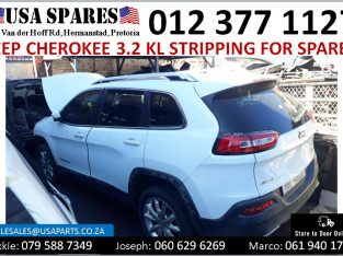Jeep Cherokee 3.2 KL 2013-2021 stripping for used spares