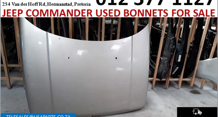 Jeep Commander 3.0/5.7 2006-10 used bonnets for sale
