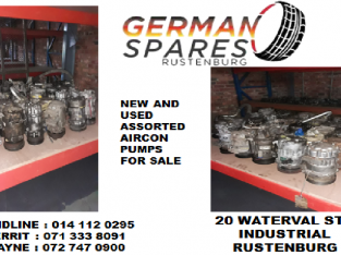 Assorted aircon pumps for sale