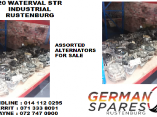 Assorted alternators for sale