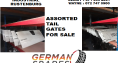 Assorted tail gates for sale