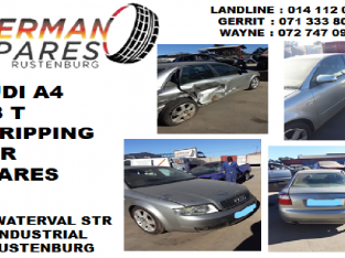Audi A4 1.8T stripping for spares