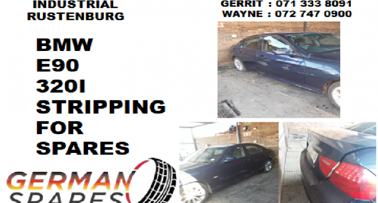 Bmw E90 320I stripping for spares