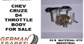 Chev Cruze D4 throttle body for sale