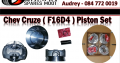 Chev Cruze (F16D4) Piston Set for sale
