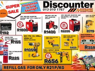 Christmas in July SUPER SALE at Discounter Midas!