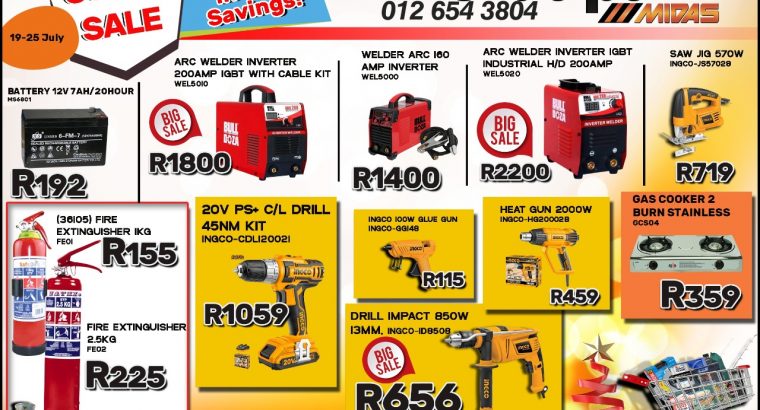 Christmas in July SUPER SALE at Wierdapark Midas!