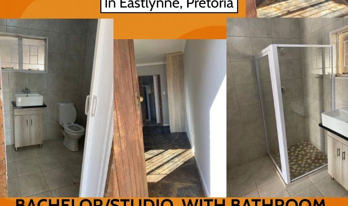 Bachelor/Studio with bathroom apartment R3500pm in Eastlynne