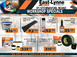 East-Lynne Midas Workshop Specials 25-31 July 2021