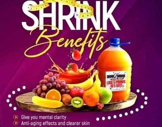 Drink2shrink juice