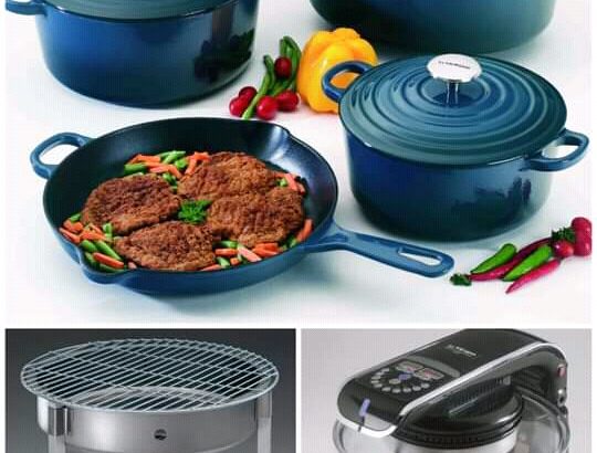 Le Morgan Cast iron set