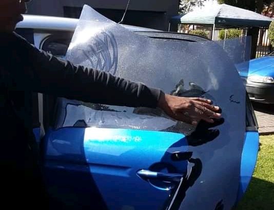 Window tinting smash and grab