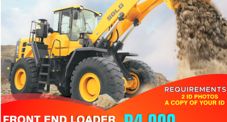 TRAIN FRONT END LOADER-TLB-DUMO TRUCK-ALL EARTH MOVING MACHINES