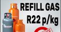 Refill Gas ONLY R22 p/kg at Midas Witbank!