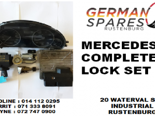 Mercedes complete lock set for sale