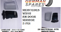 Mercedes W202 RH door mirror 5 pin for sale