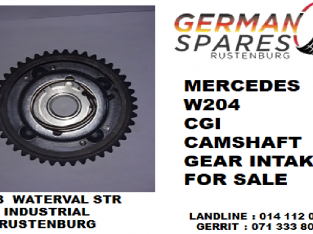 Mercedes W204 CGI camshaft gear intake for sale