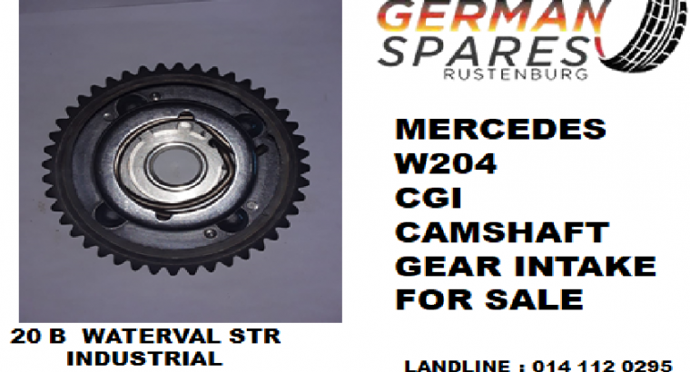 Mercedes W204 CGI camshaft gear intake for sale