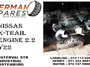 Nissan x-trail 2.2 y22 engine for sale