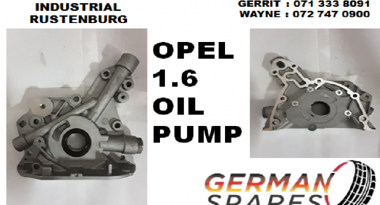 Opel 1.6 oil pump for sale