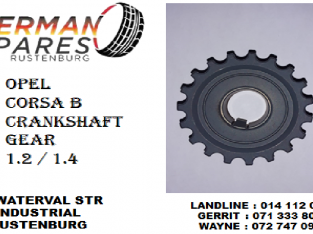 Opel corsa B crankshaft gear 1.2/1.4 for sale