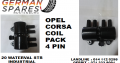 Opel Corsa coil pack 4 pin for sale