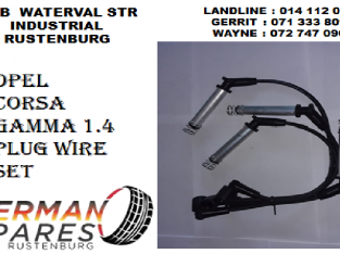 Opel Corsa Gamma 1.4 plug wire set for sale