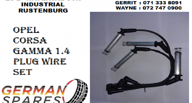 Opel Corsa Gamma 1.4 plug wire set for sale
