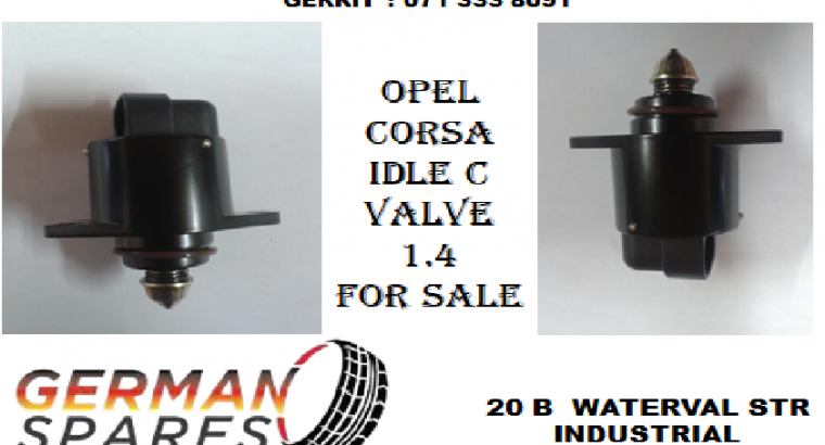 Opel Corsa idle c valve 1.4 for sale