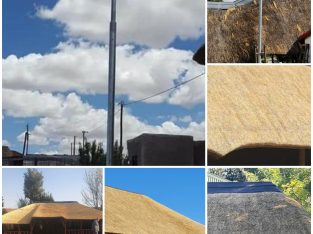 Thatching, Lightning Pole Mast, Lapa Fire Protection