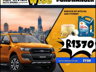 Ford Ranger Service Kit ONLY R1370 at Wheel Wise Kliprivier!