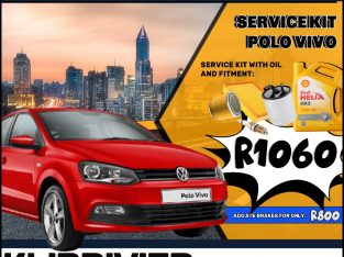 Polo Vivo Service Kit ONLY R1060 at Kliprivier AUTO Spares!