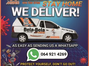 We Deliver, giving you the option to stay at home & protect yours