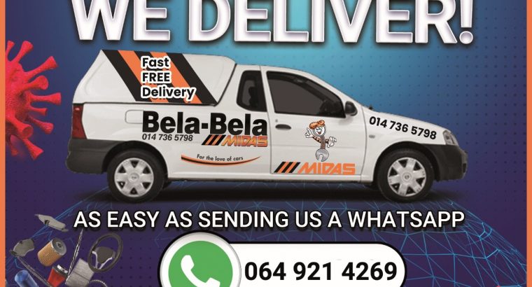We Deliver, giving you the option to stay at home & protect yours