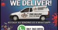 We Deliver, giving you the option to stay at home