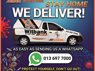 We Deliver, giving you the option to stay at home & protect yours