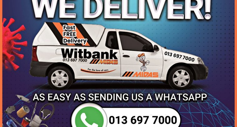 We Deliver, giving you the option to stay at home & protect yours