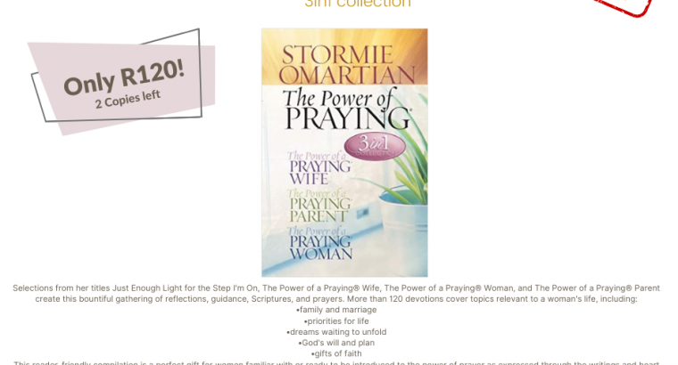 Stormie Omartion – The Power of Praying 3 in 1
