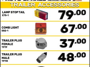 Get your trailer parts at Kliprivier AUTO Spares