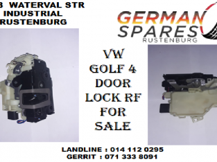 Vw Golf 4 door lock RF for sale